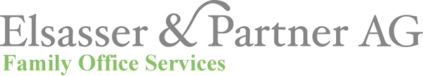 Elsasser & Partner, Family Office Services, CH-8002 Zürich, Tel. 004144 250 41 60; Systematische Lösungen für Finanzfragen, Vernetzte Dienstleistungen, Kosteneffizienz, Transparenz und Sicherheit